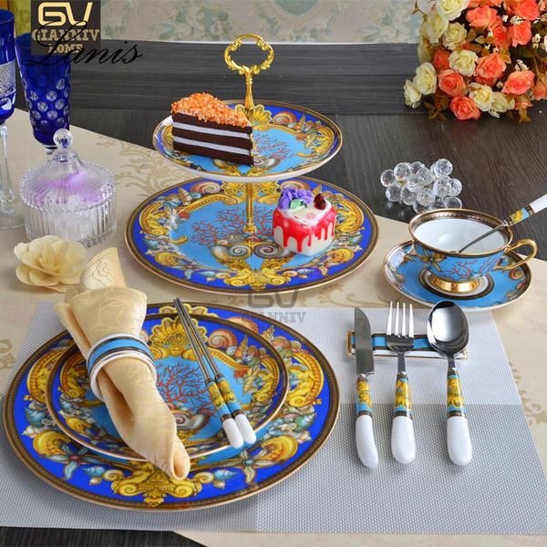 dishes & plates european bone china tableware 12 piece suit western coffee cup plate knife fork spoon chopsticks double layer snack
dishes & plates european bone china tableware 12 piece suit western coffee cup plate knife fork spoon chopsticks double layer snack