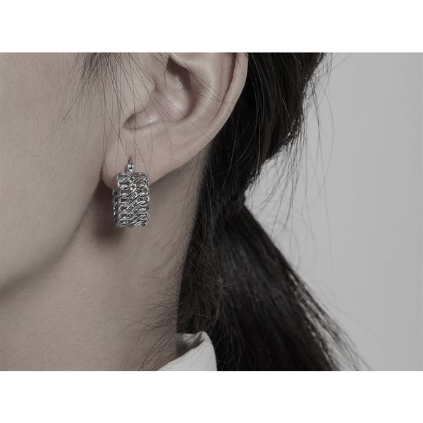 glass city french celi wind chain braided semicircular earrings temperament gold plated brass earrings, Golden
glass city french celi wind chain braided semicircular earrings temperament gold plated brass earrings, Golden