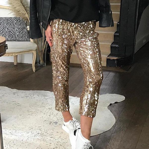 sequin pants women loose sequins glitter calf-length 2021 autumn winter casual elastic waist solid pencil woman women's & capris, Black;white
sequin pants women loose sequins glitter calf-length 2021 autumn winter casual elastic waist solid pencil woman women's & capris, Black;white