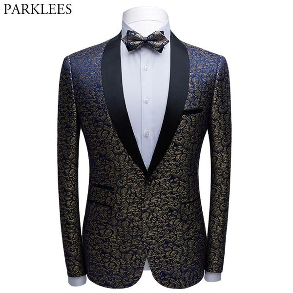 men's suits & blazers luxury wedding suit jacket men 2021 fashion brand shawl collar slim fit mens floral dress groom grooms costume, White;black
men's suits & blazers luxury wedding suit jacket men 2021 fashion brand shawl collar slim fit mens floral dress groom grooms costume, White;black