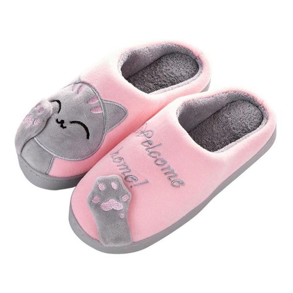 slippers winter home women cartoon cat non-slip warm indoor bedroom floor shoes plush soft slipper pantuflas mujer zapatillas a4, Black
slippers winter home women cartoon cat non-slip warm indoor bedroom floor shoes plush soft slipper pantuflas mujer zapatillas a4, Black