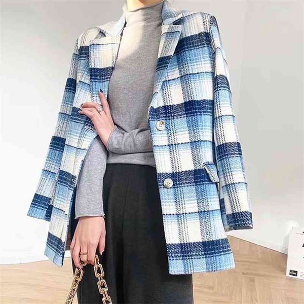 autumn women za plaid coat classic jacket casual warm turn down collar overcoat fashion long sleeve coats 210422, Black;brown
autumn women za plaid coat classic jacket casual warm turn down collar overcoat fashion long sleeve coats 210422, Black;brown