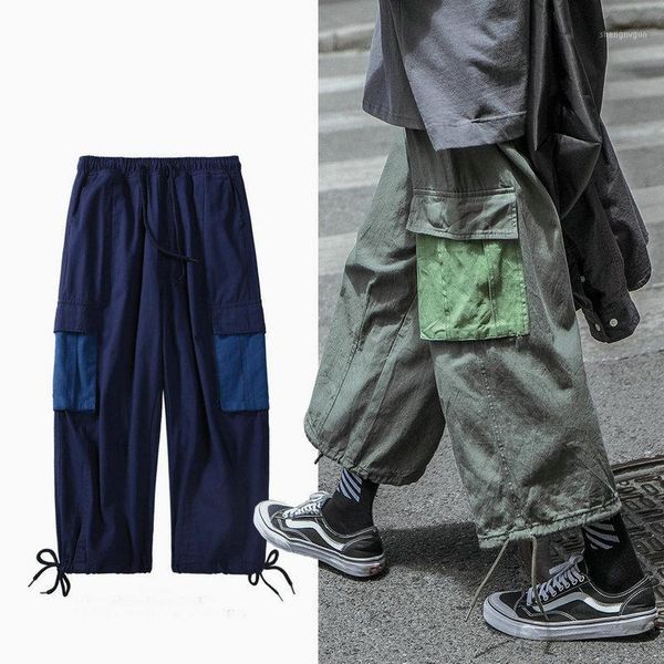 big pocket cargo pants mens trousers leisure loose harem male streetwear elasticated waist hip hop sweatpants men's, Black
big pocket cargo pants mens trousers leisure loose harem male streetwear elasticated waist hip hop sweatpants men's, Black