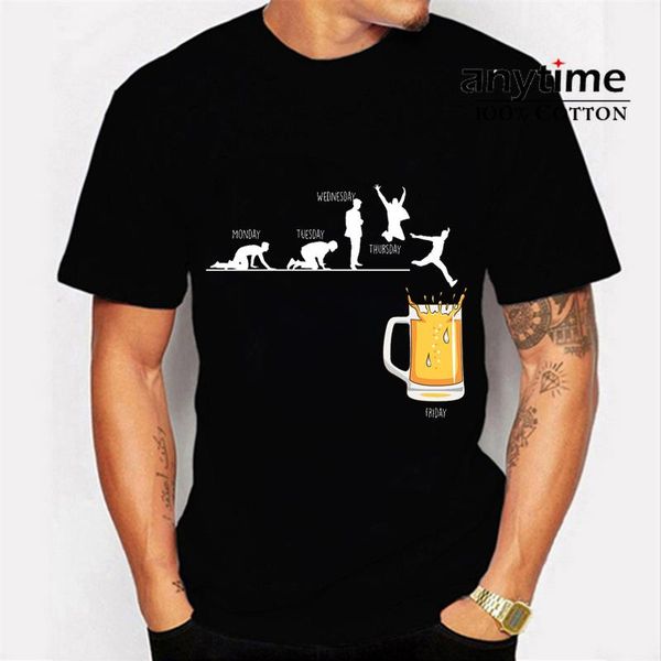men's t-shirts 100% cotton friday beer print brand funny graphic hip hop summer men tshirts streetwear ulzzang harajuku, White;black
men's t-shirts 100% cotton friday beer print brand funny graphic hip hop summer men tshirts streetwear ulzzang harajuku, White;black