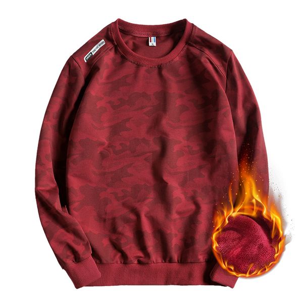 men's sweater camouflage long-sleeved tshirt round neck plus velvet sports t-shirt jacket korean thick mens trend autumn and winter, Black;brown
men's sweater camouflage long-sleeved tshirt round neck plus velvet sports t-shirt jacket korean thick mens trend autumn and winter, Black;brown
