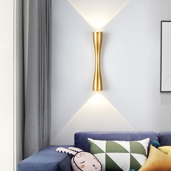modern simple golden wall lamp nordic creative led lighting living room bedroom bedside restaurant sconce luminaire light
modern simple golden wall lamp nordic creative led lighting living room bedroom bedside restaurant sconce luminaire light