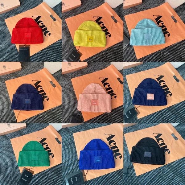 beanies 2021 acne square smiling knit cap for ladies and gentlemen general autumn winter warm wool beanie in 25 solid colors
beanies 2021 acne square smiling knit cap for ladies and gentlemen general autumn winter warm wool beanie in 25 solid colors