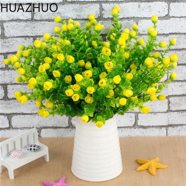 decorative flowers & wreaths 30heads artificial plastic branch flower wedding home decor garden plants fake grass foliage plant tree
decorative flowers & wreaths 30heads artificial plastic branch flower wedding home decor garden plants fake grass foliage plant tree