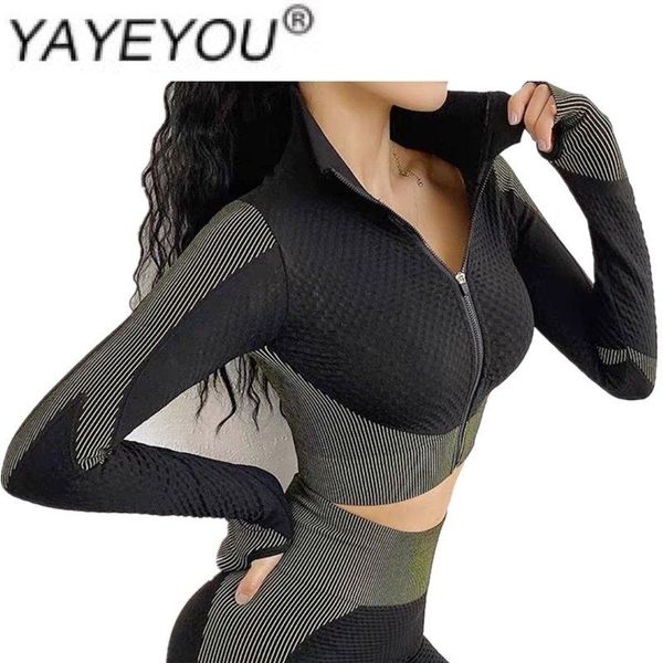 women's t-shirt essential long sleeves 2021 winter women casual sport running seamless knitting carry buttock elastic fitness clothes, White
women's t-shirt essential long sleeves 2021 winter women casual sport running seamless knitting carry buttock elastic fitness clothes, White
