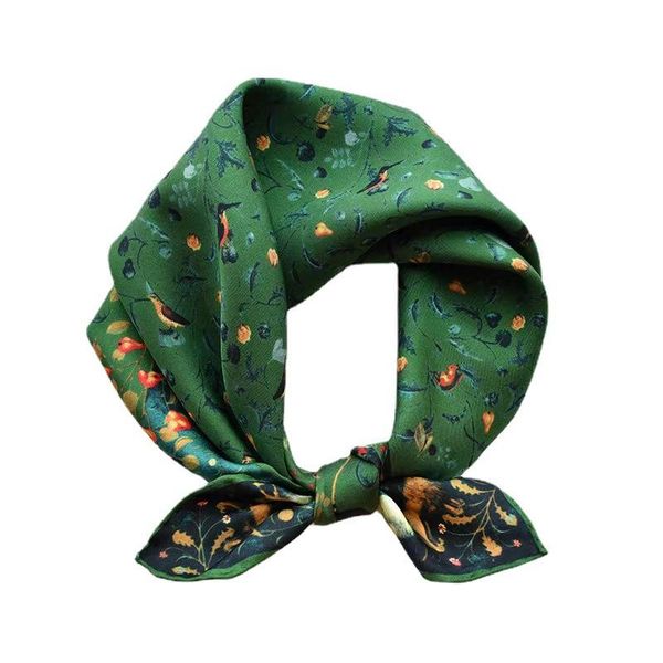 scarves army green luxury silk scarf women printed bird 100% real twill wrap foulard shawl 53*53cm square bandana lady gift, Blue;gray
scarves army green luxury silk scarf women printed bird 100% real twill wrap foulard shawl 53*53cm square bandana lady gift, Blue;gray