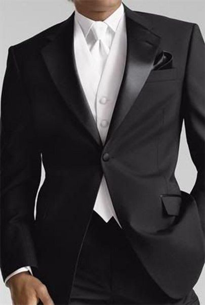 men's suits & blazers mens black white waistcoat formal outfit one button party casual tuxedos c329 fpel, White;black
men's suits & blazers mens black white waistcoat formal outfit one button party casual tuxedos c329 fpel, White;black
