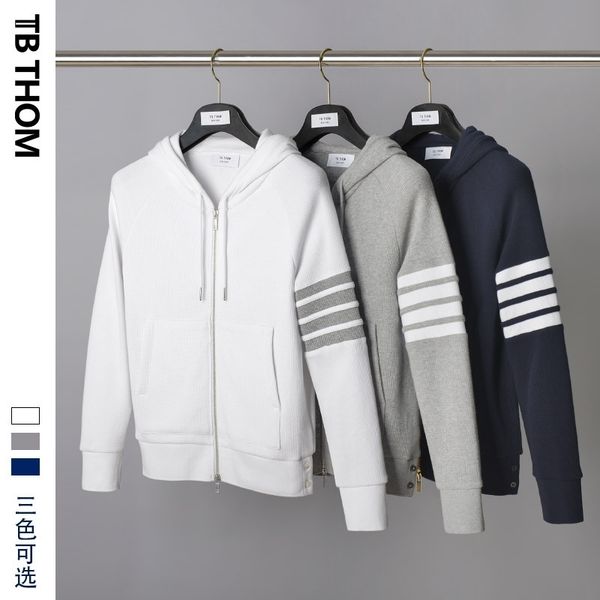 yarn dyed 2021 upgraded shell buckle high profile tb waffle hoodie jacket, Black
yarn dyed 2021 upgraded shell buckle high profile tb waffle hoodie jacket, Black