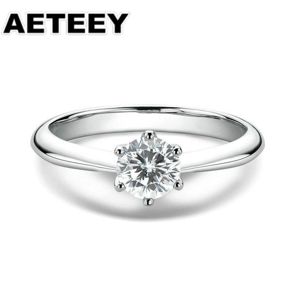 cluster rings 925 sterling silver ring 1ct 2ct 3ct classic diamond jewelry moissanite wedding party anniversary for women ja-01, Golden;silver
cluster rings 925 sterling silver ring 1ct 2ct 3ct classic diamond jewelry moissanite wedding party anniversary for women ja-01, Golden;silver