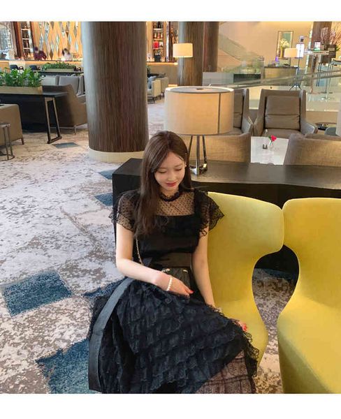 casual dresses fashion designer summer women's stand collar mesh short sleeve lace-up ball gown elegant black you5, Black;gray
casual dresses fashion designer summer women's stand collar mesh short sleeve lace-up ball gown elegant black you5, Black;gray