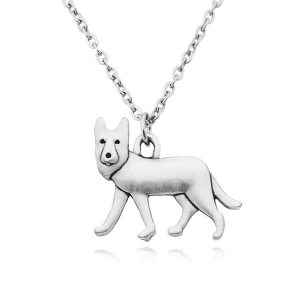 vintage silver color stainless steel long chains german shepherd choker necklace love kolye dog necklaces for women men jewelry pendant
vintage silver color stainless steel long chains german shepherd choker necklace love kolye dog necklaces for women men jewelry pendant