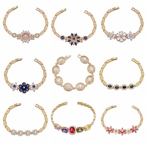 link, chain 10pcs cubic zirconia tennis bracelet charm bracelets for women gold colorbracelet cz elegant fashion jewelry, Black
link, chain 10pcs cubic zirconia tennis bracelet charm bracelets for women gold colorbracelet cz elegant fashion jewelry, Black