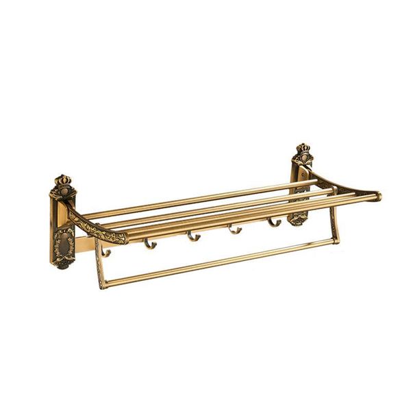 towel racks aluminum antique brass bath foldable rack active bathroom holder double shelf with hooks accessories
towel racks aluminum antique brass bath foldable rack active bathroom holder double shelf with hooks accessories