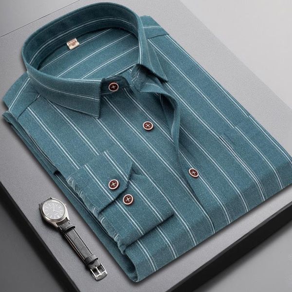 men's casual shirts business striped slim fit four season shirt professional tooling bank formal jacket men dad work clothes, White;black
men's casual shirts business striped slim fit four season shirt professional tooling bank formal jacket men dad work clothes, White;black