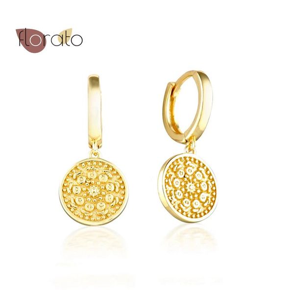 hoop & huggie 925 sterling silver ear buckle european and american style earrings round cake pendant fashion for women birthday gifts, Golden;silver
hoop & huggie 925 sterling silver ear buckle european and american style earrings round cake pendant fashion for women birthday gifts, Golden;silver