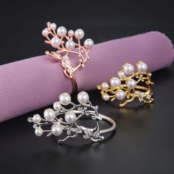 6pcs pearl deer napkin rings serviette buckle holder year el wedding gift party banquet table decoration
6pcs pearl deer napkin rings serviette buckle holder year el wedding gift party banquet table decoration
