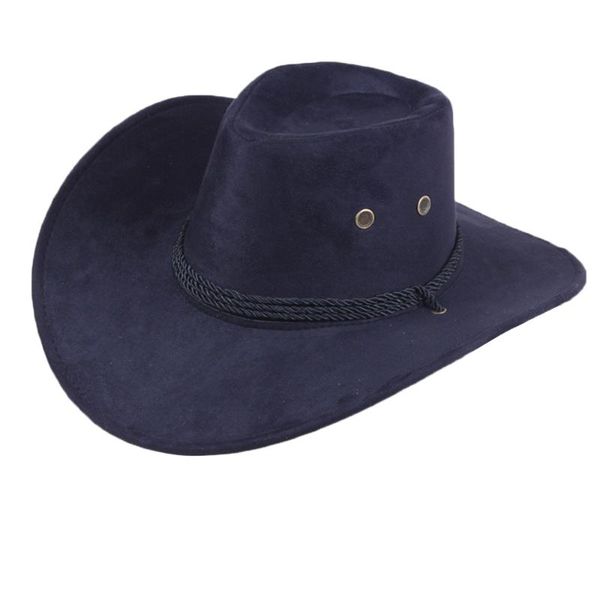 cloches retro western cowboy cowgirl hat men riding cap fashion wide brim crushable 2021, Blue;gray
cloches retro western cowboy cowgirl hat men riding cap fashion wide brim crushable 2021, Blue;gray