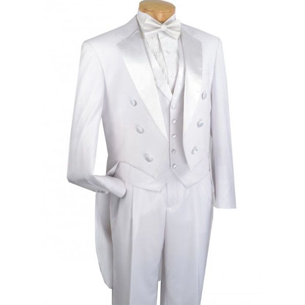men's suits & blazers custom made to measure white evening tailcoats with wide notch lapel,bespoke wedding tailcoat suit,tailored groom, White;black
men's suits & blazers custom made to measure white evening tailcoats with wide notch lapel,bespoke wedding tailcoat suit,tailored groom, White;black
