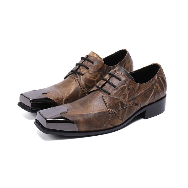classic bronze genuine leather formale for men dress office luxury shoes male breathable business oxfords zapatos hombre, Black
classic bronze genuine leather formale for men dress office luxury shoes male breathable business oxfords zapatos hombre, Black