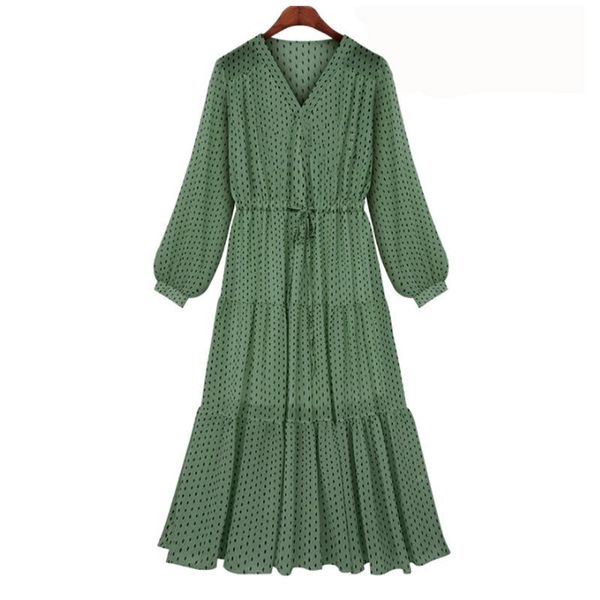 casual dresses kekeplus xl-5xl polk dot print dress fashion women big size clothing spring autumn long sleeve midi female vestidios 966, Black;gray
casual dresses kekeplus xl-5xl polk dot print dress fashion women big size clothing spring autumn long sleeve midi female vestidios 966, Black;gray