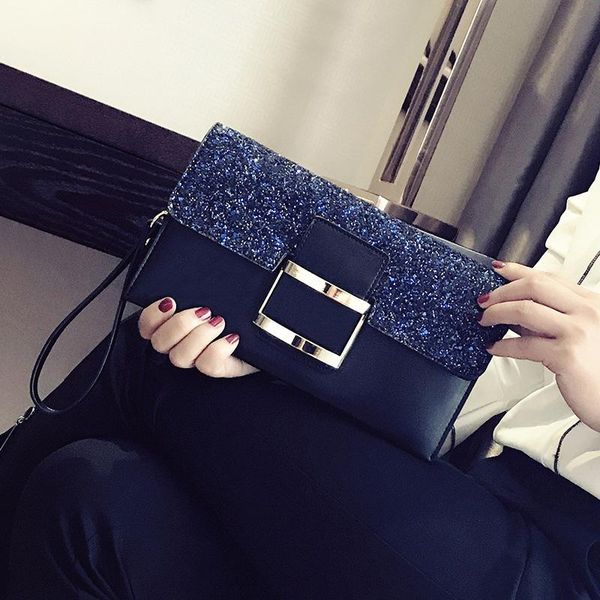 evening bags european shoulder bag fashion solid color sequins short handle women handbag chain messenger retro ladies
evening bags european shoulder bag fashion solid color sequins short handle women handbag chain messenger retro ladies