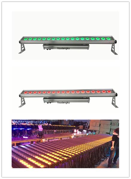 effects 12 pieces 18x12w rgbwa uv 6in1 led strip light outdoor facade lighting wall washer lamp
effects 12 pieces 18x12w rgbwa uv 6in1 led strip light outdoor facade lighting wall washer lamp