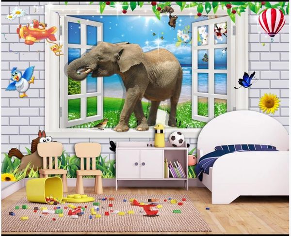 wallpapers custom po 3d murals wallpaper window scenery elephant beautiful cartoon children's room kids mural
wallpapers custom po 3d murals wallpaper window scenery elephant beautiful cartoon children's room kids mural