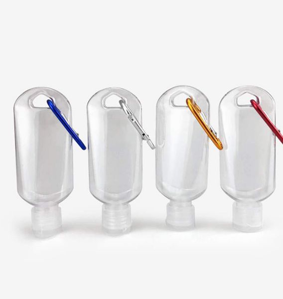 2022 new 50ml empty refillable bottle with key ring hook clear transparent plastic hand sanitizer bottles for travel
2022 new 50ml empty refillable bottle with key ring hook clear transparent plastic hand sanitizer bottles for travel