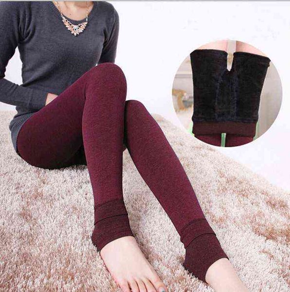 women's leggings autumn winter colorful cotton leggings 500g large size warm pants with plush and thickened feet, Black
women's leggings autumn winter colorful cotton leggings 500g large size warm pants with plush and thickened feet, Black