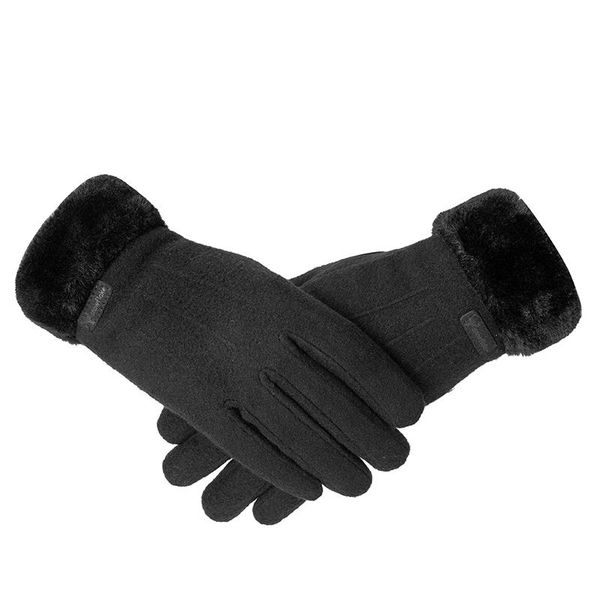 five fingers gloves 2021 genuine wool female winter warm touch screen thicken windproof fashion for women, Blue;gray
five fingers gloves 2021 genuine wool female winter warm touch screen thicken windproof fashion for women, Blue;gray