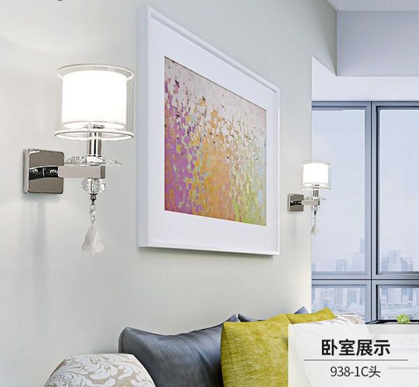 wall lamps nordic minimalist crystal lamp living room tv background aisle hostel trim bedroom bedside light
wall lamps nordic minimalist crystal lamp living room tv background aisle hostel trim bedroom bedside light