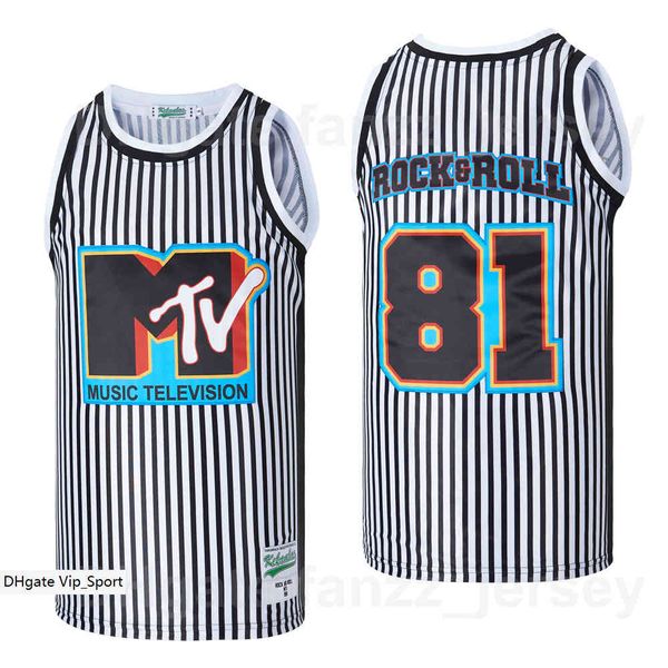 movie basketball music television mtv 81 rock & roll jersey men hip hop black white pinstripe team color hiphop breathable high school for s
movie basketball music television mtv 81 rock & roll jersey men hip hop black white pinstripe team color hiphop breathable high school for s