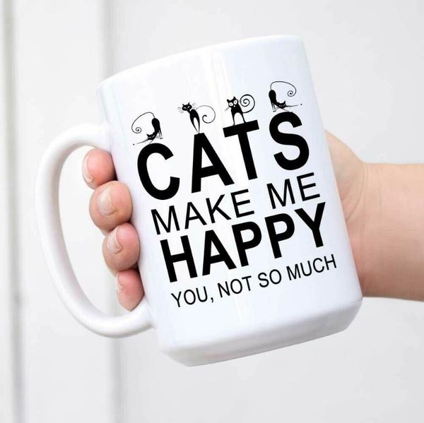 mugs details about  cats make me happy you not so much - great novelty gift for cat lovers pet lover
mugs details about  cats make me happy you not so much - great novelty gift for cat lovers pet lover