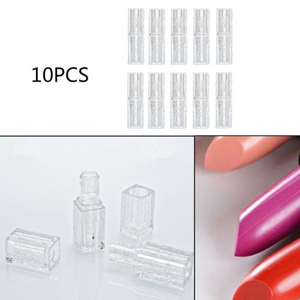 10pcs clear lip tubes empty lipstick with caps diy containers makeup tool storage bottles & jars
10pcs clear lip tubes empty lipstick with caps diy containers makeup tool storage bottles & jars
