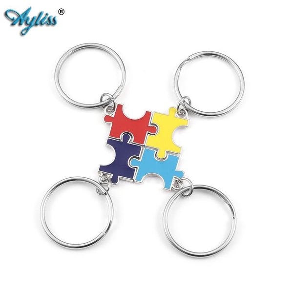 keychains ayliss jigsaw puzzle piece keyrings for women men girls boys rainbow multicolour bbf friends friendship famliy, Silver
keychains ayliss jigsaw puzzle piece keyrings for women men girls boys rainbow multicolour bbf friends friendship famliy, Silver