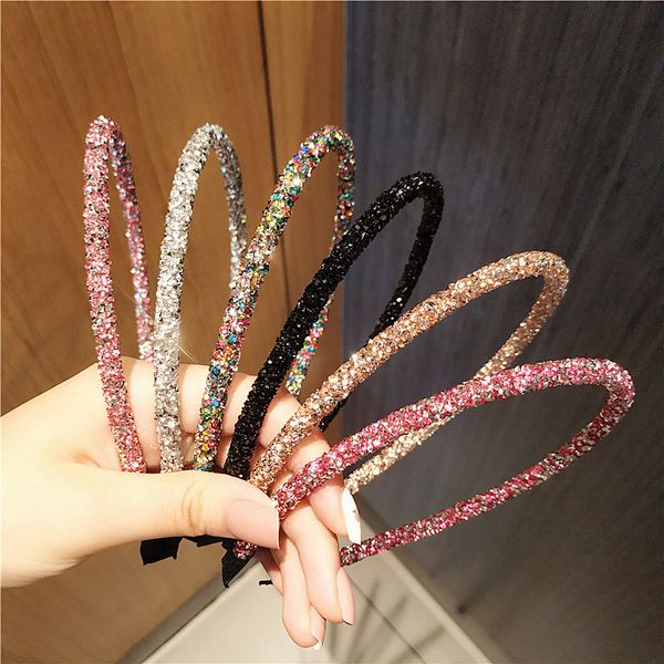 girls shiny luxury rhinestone hair band diamond hair hoop accessories for women crystal headbands, Slivery;white
girls shiny luxury rhinestone hair band diamond hair hoop accessories for women crystal headbands, Slivery;white