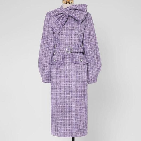 casual dresses autumn fashion temperament asymmetric bowknot elegant lantern sleeve slim belt bright silk tweed dress vestidos q468, Black;gray
casual dresses autumn fashion temperament asymmetric bowknot elegant lantern sleeve slim belt bright silk tweed dress vestidos q468, Black;gray