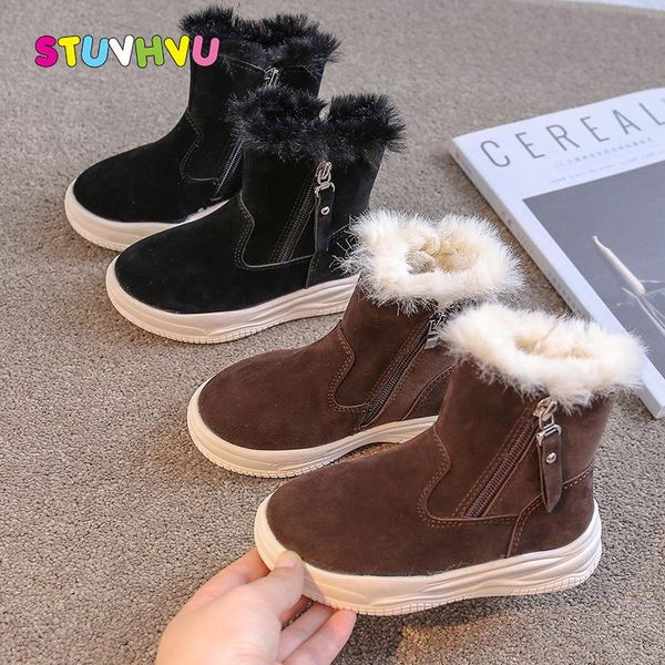 boots winter for kids cotton shoes 2021 thicken plus velvet warm girls snow fashion zipper boys booties black brown, Black;grey
boots winter for kids cotton shoes 2021 thicken plus velvet warm girls snow fashion zipper boys booties black brown, Black;grey