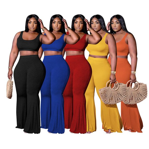 women's two piece pants flare set wholesale items bulk lots women solid vest crop clothing outfits m0739 by dhl, White
women's two piece pants flare set wholesale items bulk lots women solid vest crop clothing outfits m0739 by dhl, White