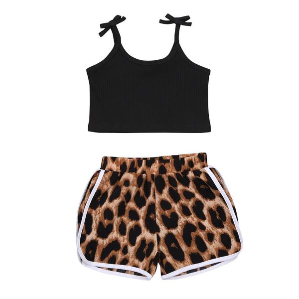 clothing sets kid girls set summer sleeveless sling and leopard print shorts two-piece suit for birthday party vacation 3-7years, White
clothing sets kid girls set summer sleeveless sling and leopard print shorts two-piece suit for birthday party vacation 3-7years, White