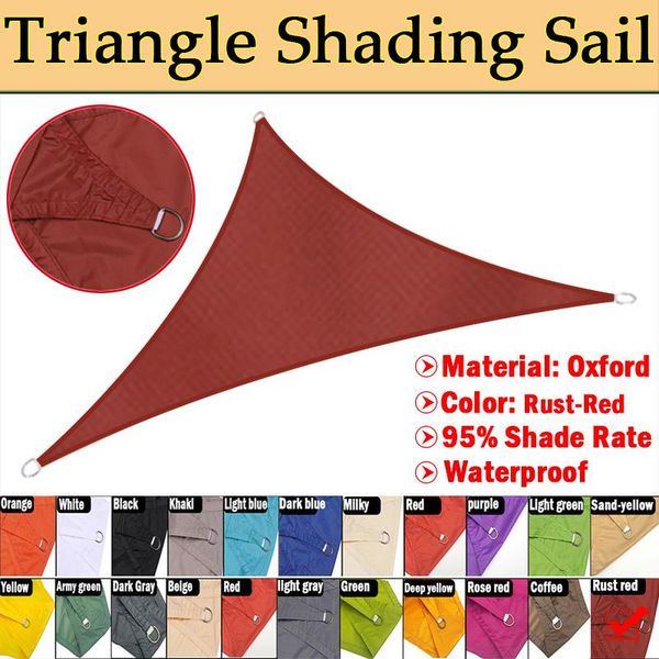 shade rust-red color sunshade sail garden patio waterproof awning camping picnic tent outdoor amusement park triangular sun
shade rust-red color sunshade sail garden patio waterproof awning camping picnic tent outdoor amusement park triangular sun