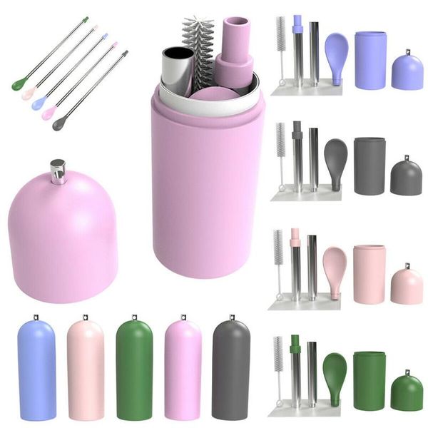 drinking straws reusable stainless steel straw travel portable size with brush
drinking straws reusable stainless steel straw travel portable size with brush