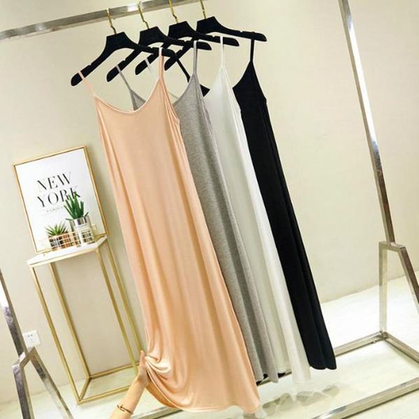 sling night dress modal womens sleepwears cotton nightwear long large size ladies nightgown bottoming female nightshirt, Black;red
sling night dress modal womens sleepwears cotton nightwear long large size ladies nightgown bottoming female nightshirt, Black;red