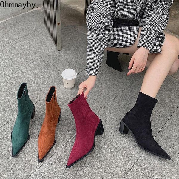 boots women pointed toe ankle fashion zipper suede short 2021 autumn winter black brown ladies casual shoes
boots women pointed toe ankle fashion zipper suede short 2021 autumn winter black brown ladies casual shoes