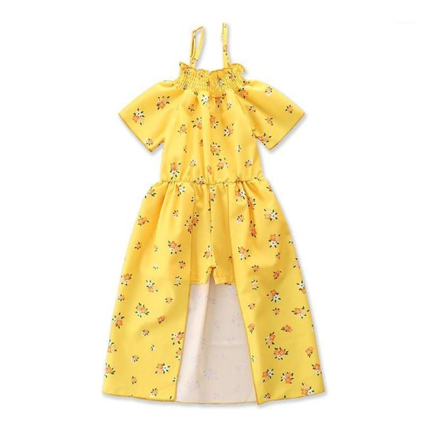 1-6y kids girls jumpsuit floral print off shoulder short sleeve one-piece pants for summer jumpsuits, Blue
1-6y kids girls jumpsuit floral print off shoulder short sleeve one-piece pants for summer jumpsuits, Blue