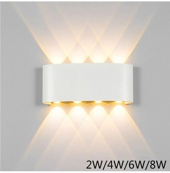 wall lamp 2/4/6/8w aluminum led outdoor waterproof garden patio porch light sconce balcony corridor white ac85-265v
wall lamp 2/4/6/8w aluminum led outdoor waterproof garden patio porch light sconce balcony corridor white ac85-265v